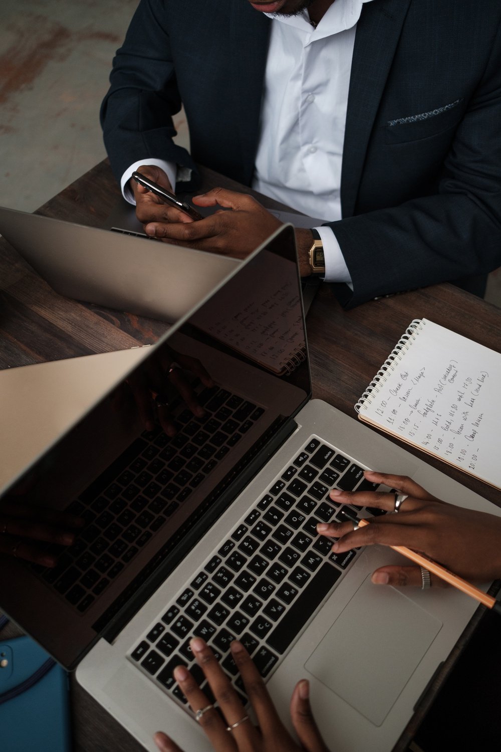 Businesspeople in a Meeting